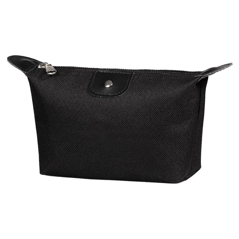 Custom Logo Promotional Nylon Waterproof Toiletry Pouch Travel Bag
