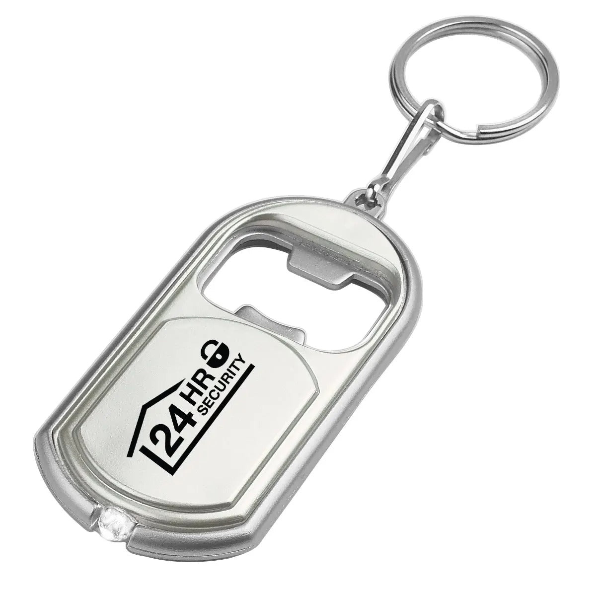 Custom Flash Light Bottle Opener Key Chain – Metal Frame Flash Light Bottle Openers