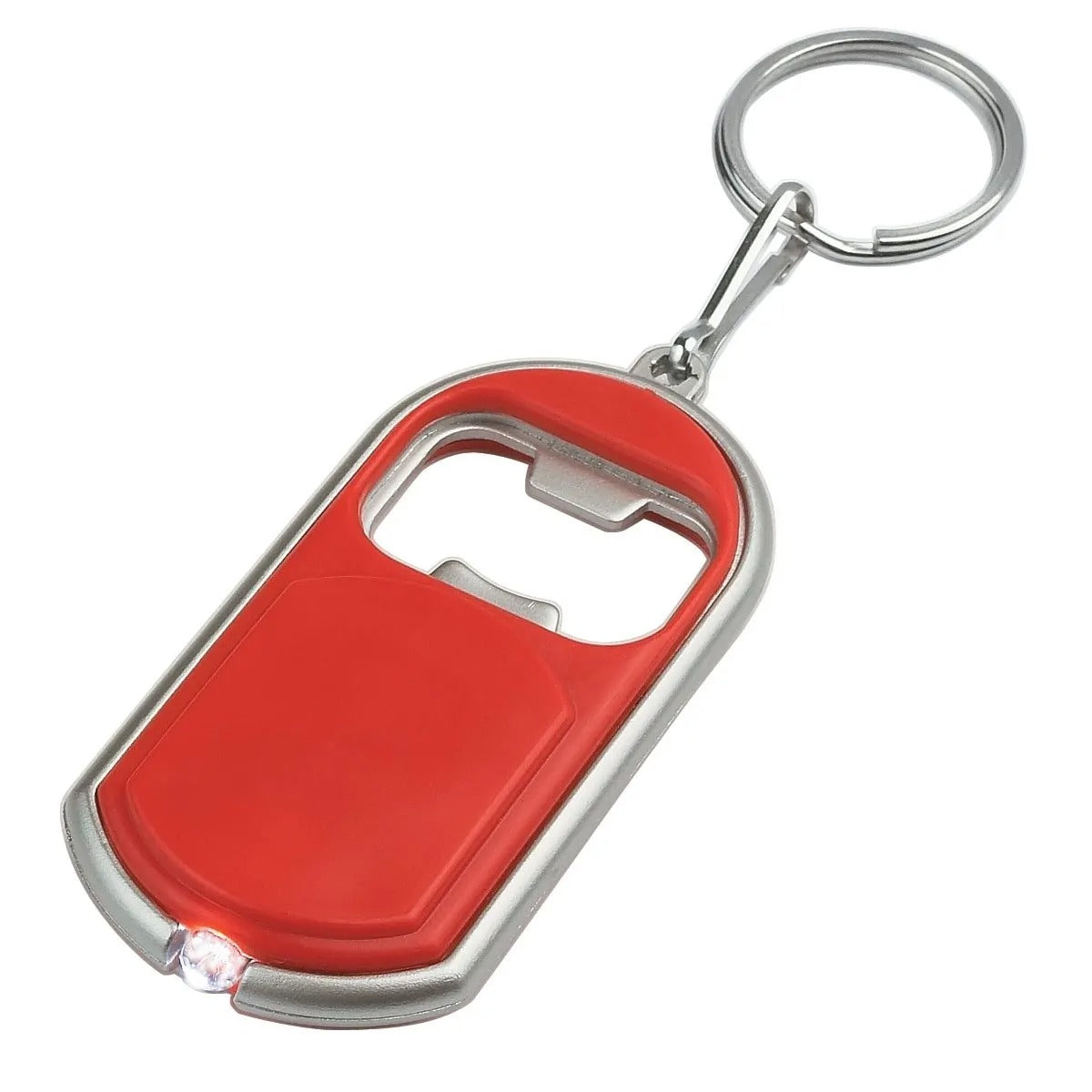 Custom Flash Light Bottle Opener Key Chain – Metal Frame Flash Light Bottle Openers
