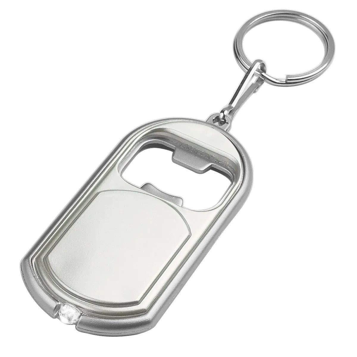 Custom Flash Light Bottle Opener Key Chain – Metal Frame Flash Light Bottle Openers