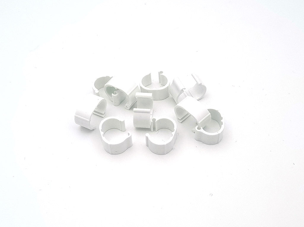 Wholesale Bulk Plastic Leg Bands, Blank Color Bands, Racing Bands, Hatching Bands - Open Rings