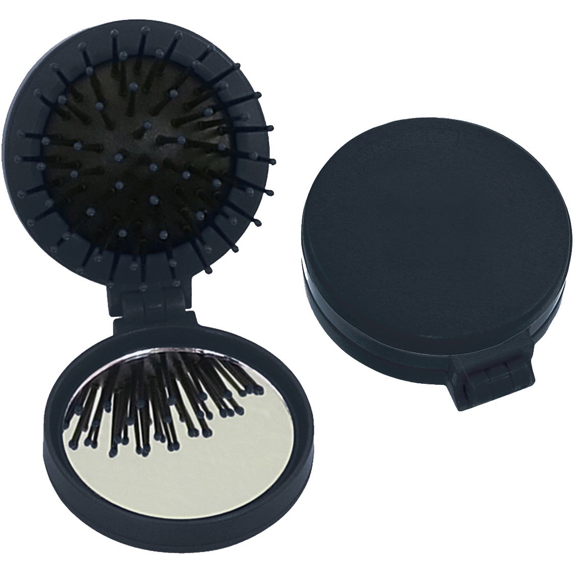 Custom Logo 2 in 1 Brush and Mirror Compact Kit