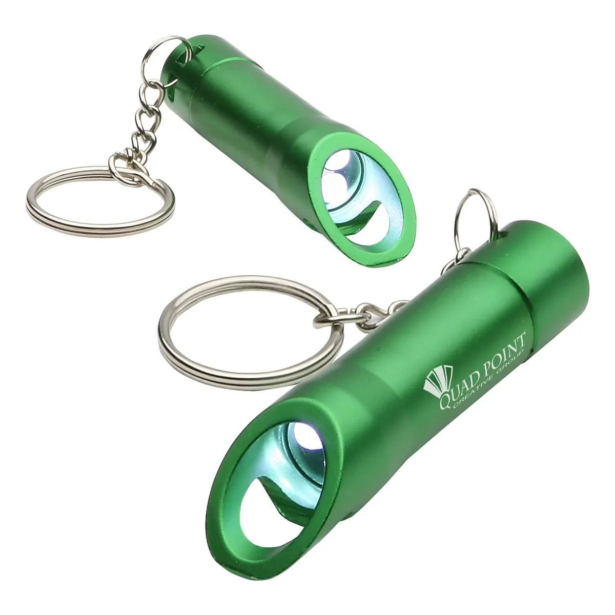 Custom Flash Light Bottle Opener Key Chain – Aluminum Flash Light Bottle Openers