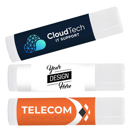 Custom Logo Imprinted Lip Balms Promotional Lip Balms With All Flavors