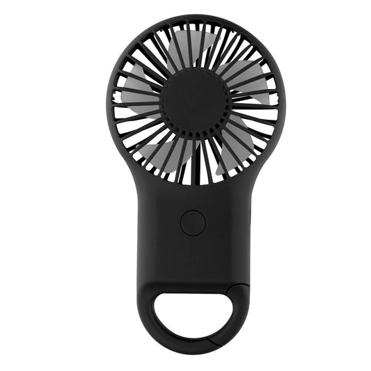 Custom Logo Rechargeable Mini Portable Fan With Carabiner