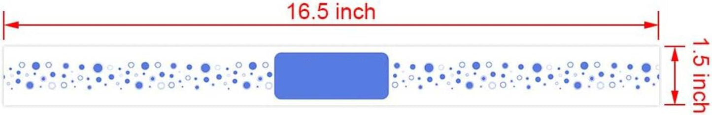 Custom Toilet Seat Bands Logo Printed Restroom Sanitized Bands For All Sizes