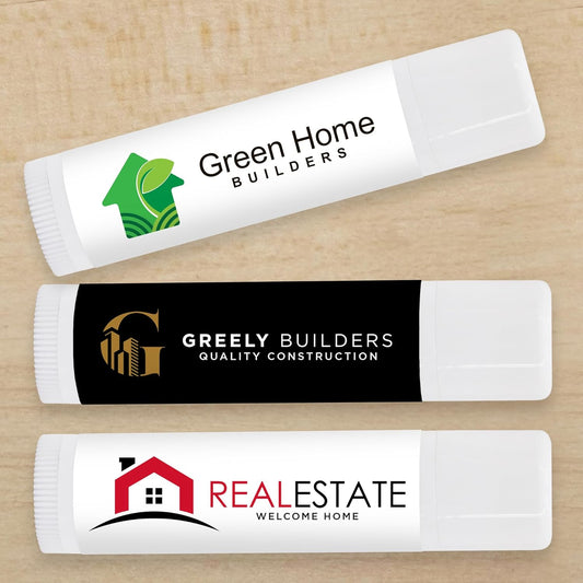 Custom Logo Imprinted Lip Balms Promotional Lip Balms With All Flavors