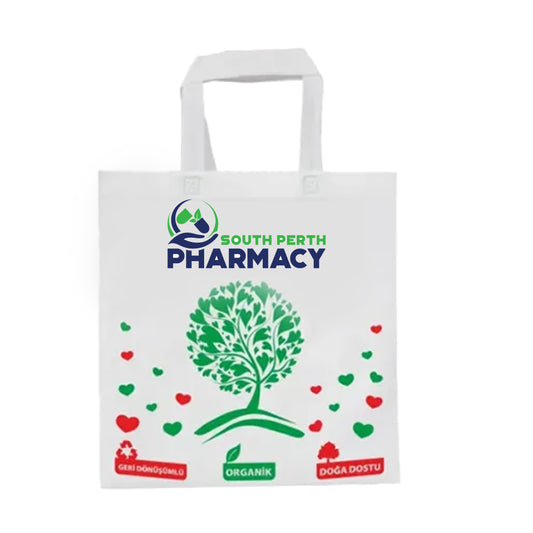 Custom Logo Pharmacy Tote Bags Promotional Pharmacy Nonwoven Bags