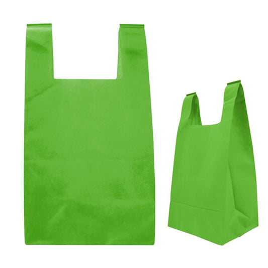 Custom Printed Reusable T-Shirt Style Non-Woven Tote Bags