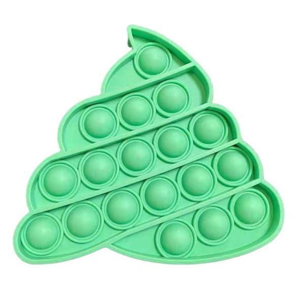Bulk Creative Poop Apple Push Bubble Toys Fidget Toy