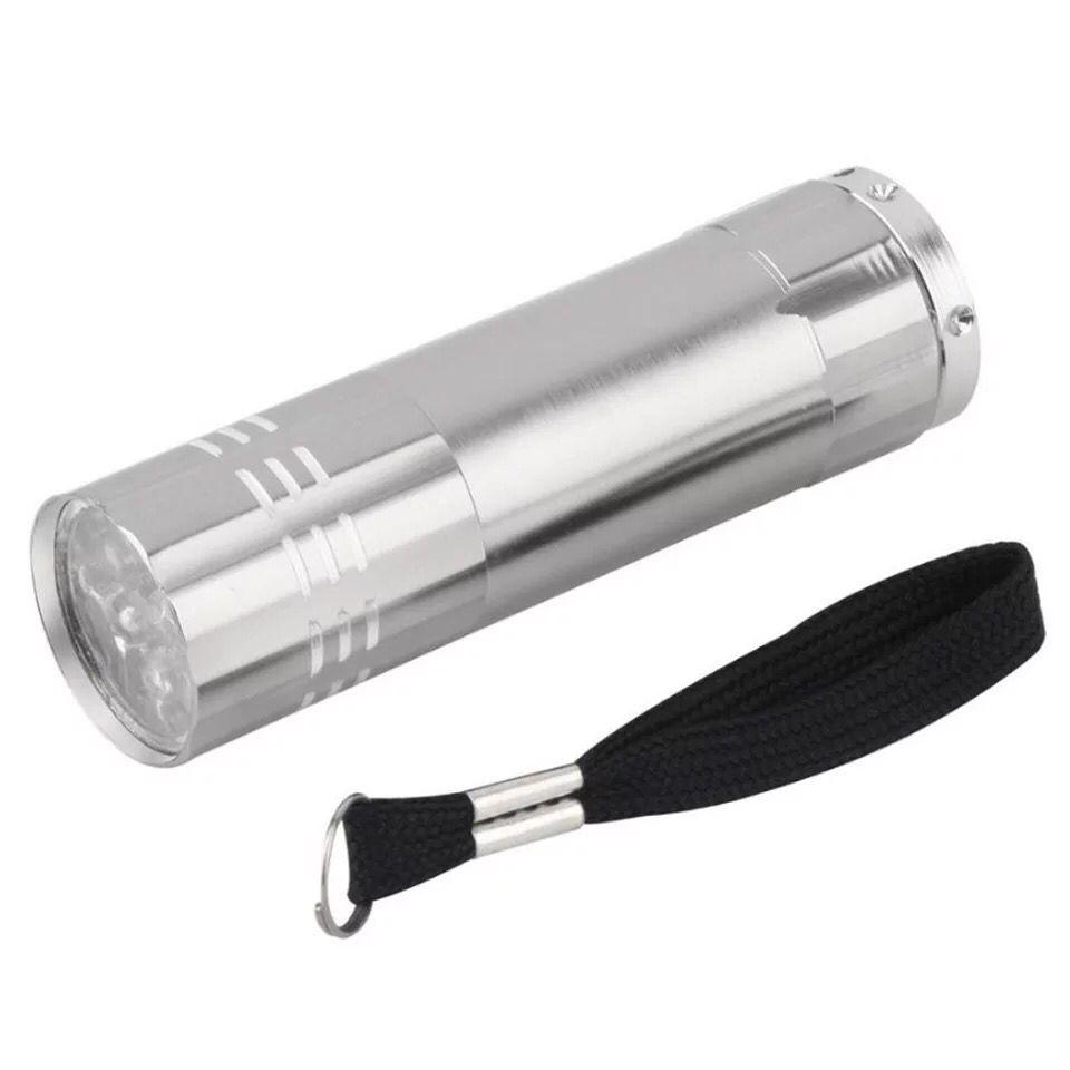 Custom Logo Push-Button Flashlight Promotional Aluminum LED Flashlight