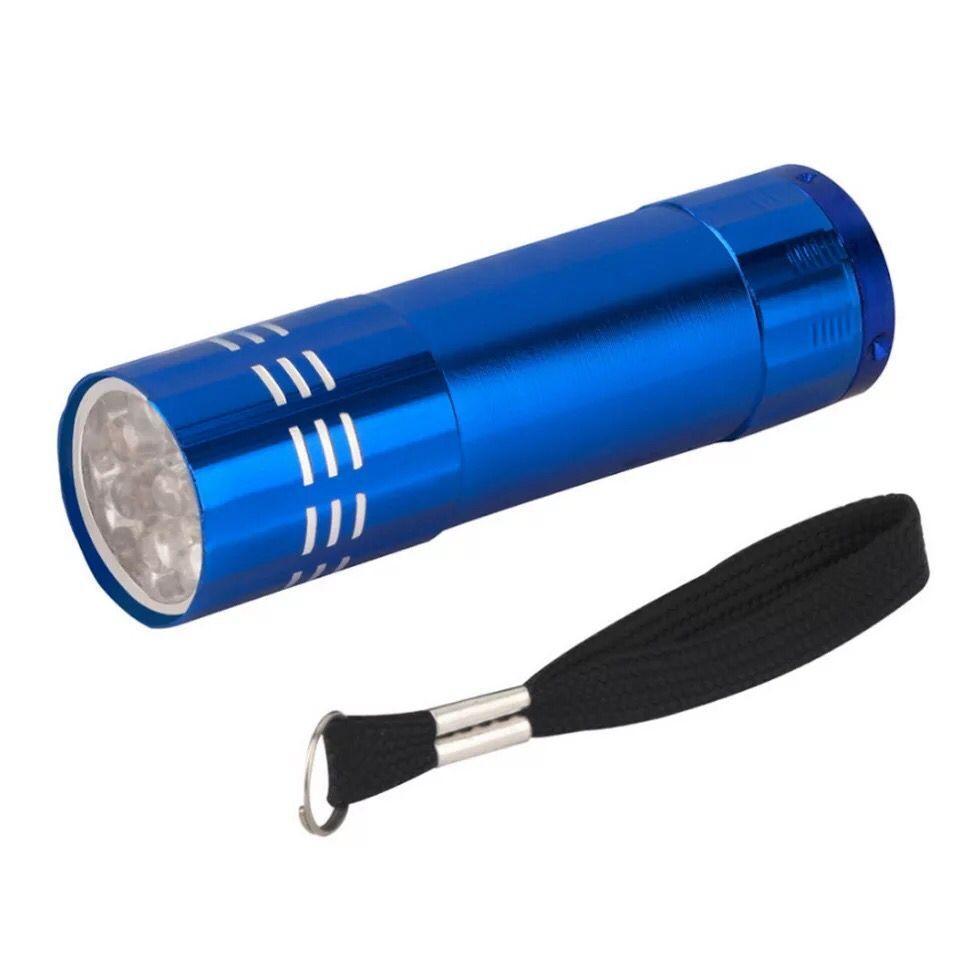 Custom Logo Push-Button Flashlight Promotional Aluminum LED Flashlight