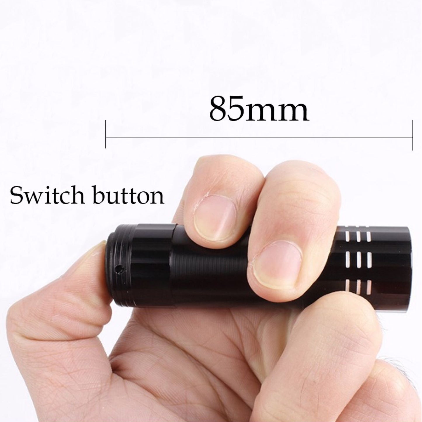 Custom Logo Push-Button Flashlight Promotional Aluminum LED Flashlight