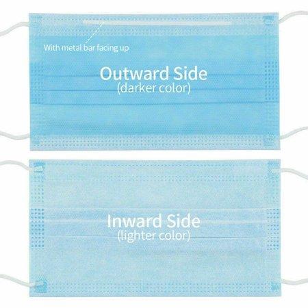 Bulk DIY Face Masks 3 Layer Medical Masks 5 In A Pack For Customize Yourself