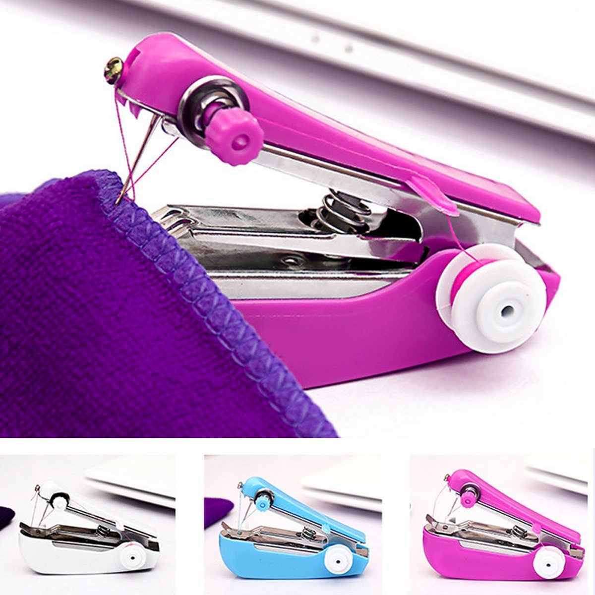 Custom Logo Promotional Mini Portable Handheld Sewing Machine