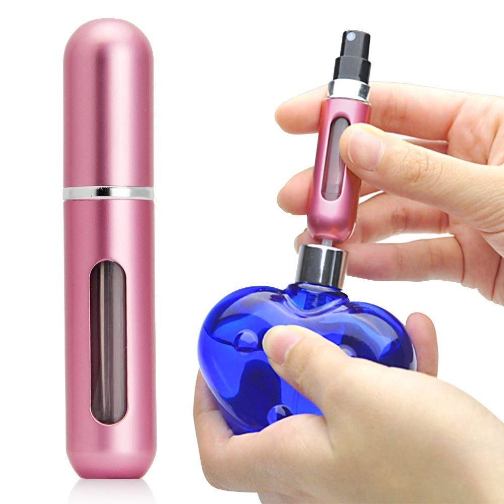 Bulk Portable Mini Refillable Perfume Bottle With Spray Scent Pump 5ml Cosmetic Containers Spray Atomizer Bottle For Travel