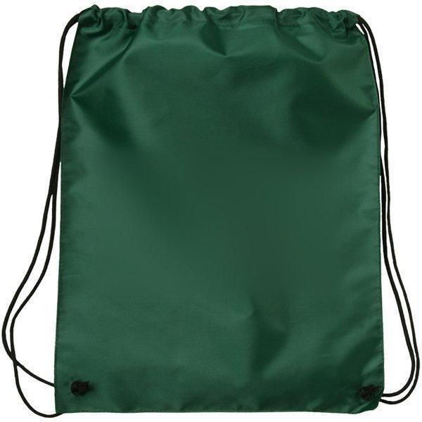 Promotional Custom Logo Polyester Cinch Up Drawstring Backpacks