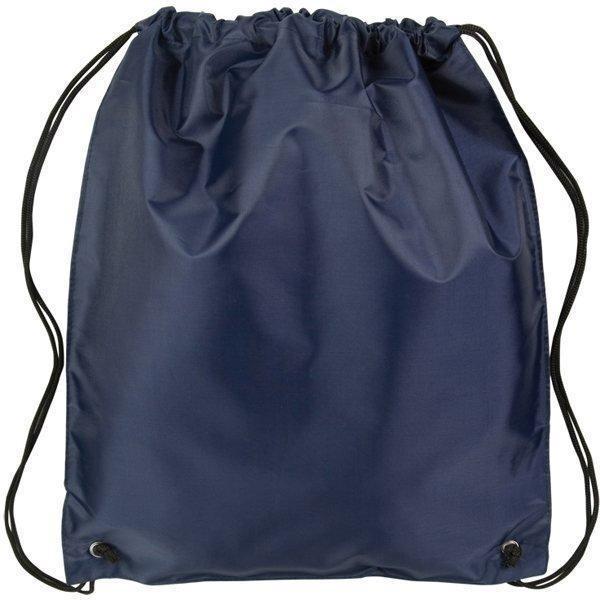 Promotional Custom Logo Polyester Cinch Up Drawstring Backpacks