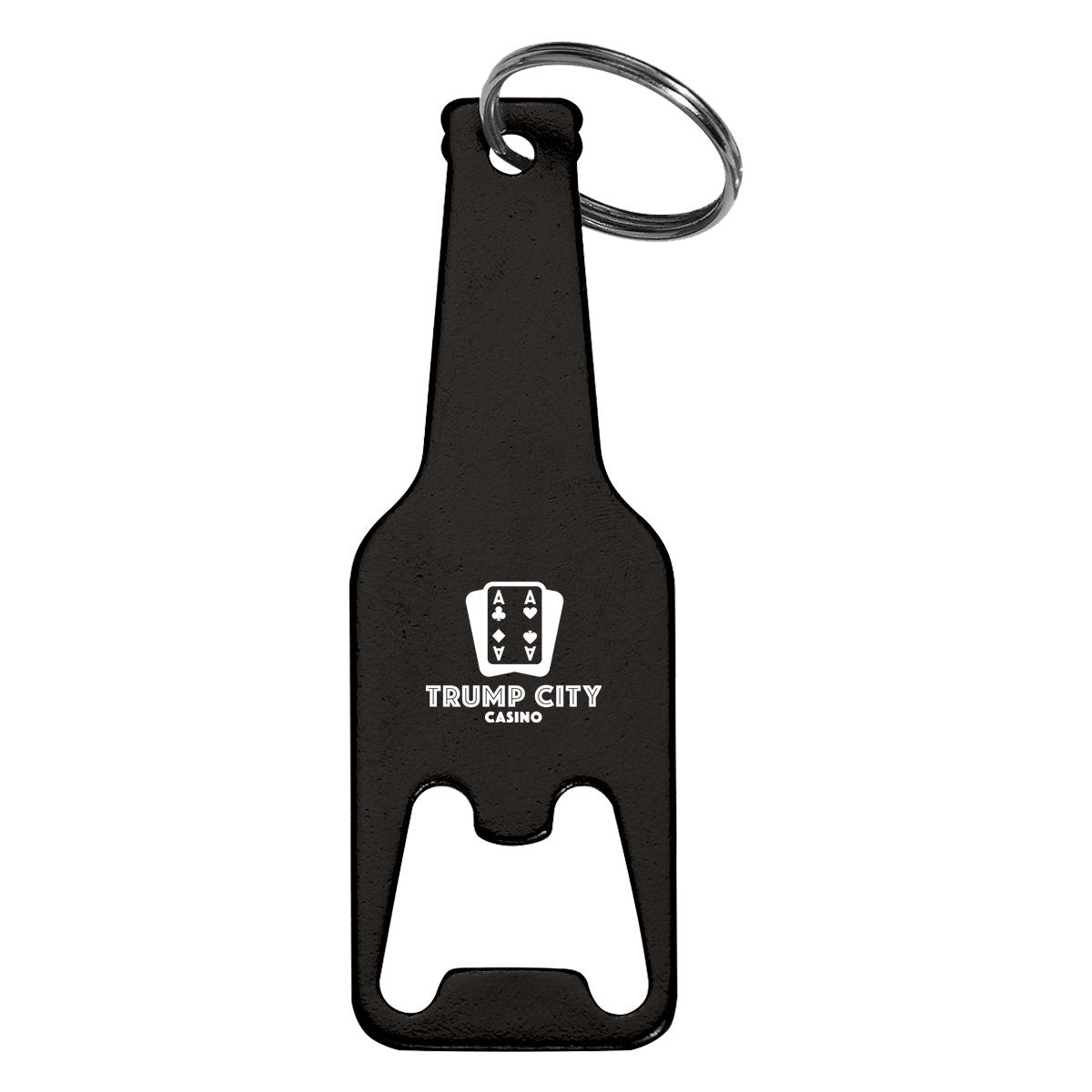 Promotional Custom Logo Bottle Shaped Opener Key Tag