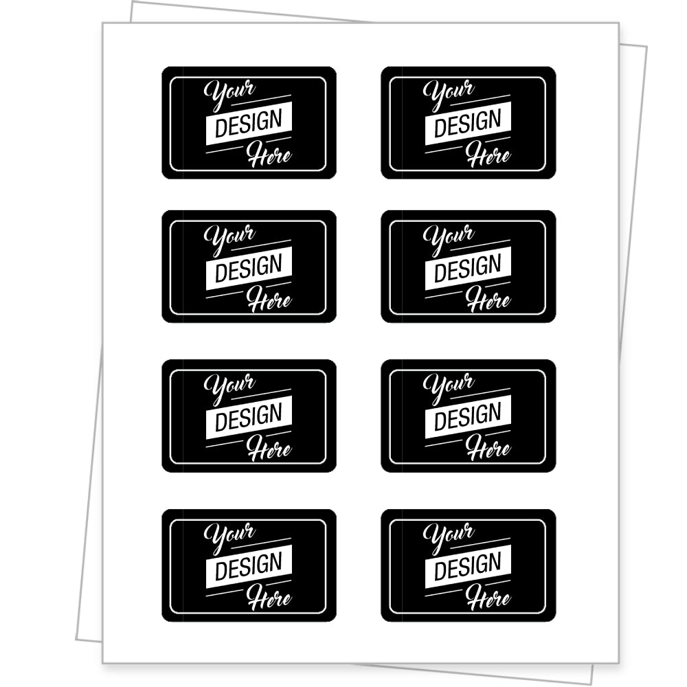 Custom Die Cut Sheet Labels Printed Product Bottle Jar Labels With Custom Design