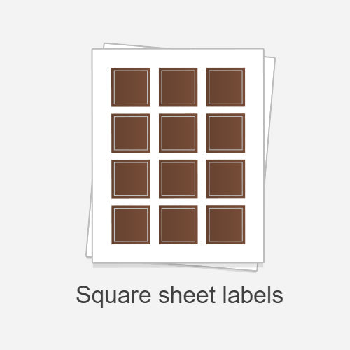 Custom Die Cut Sheet Labels Printed Product Bottle Jar Labels With Custom Design
