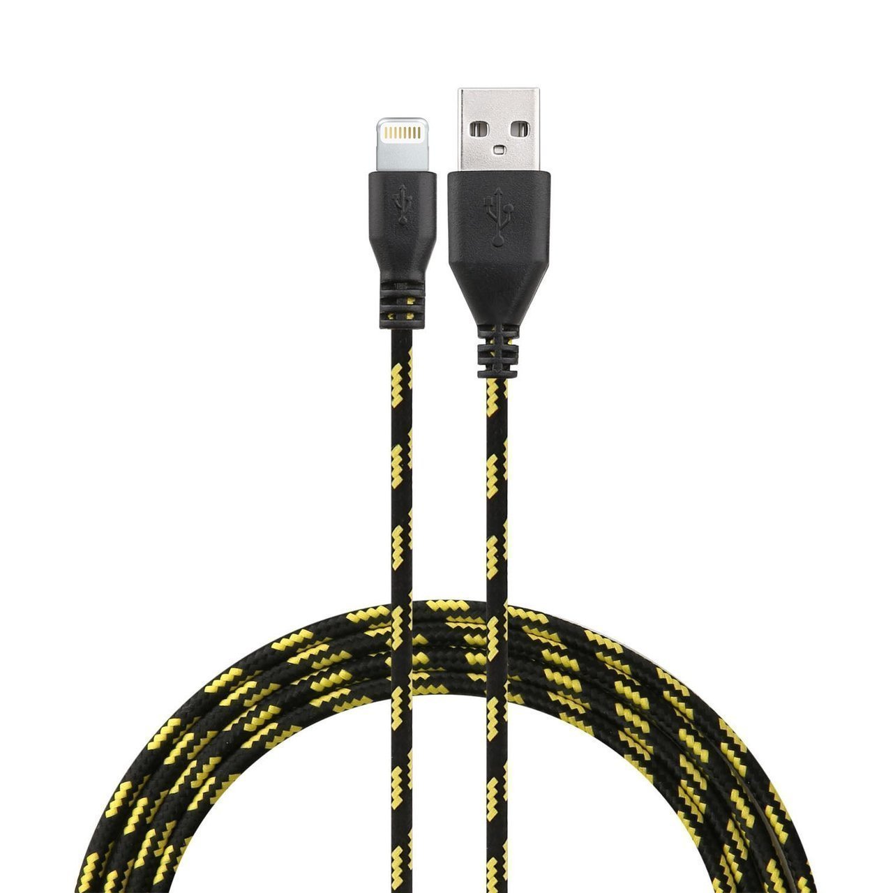 Bulk 10 Feet Eco Friendly Braided Nylon Fiber USB Charge and Sync Cables