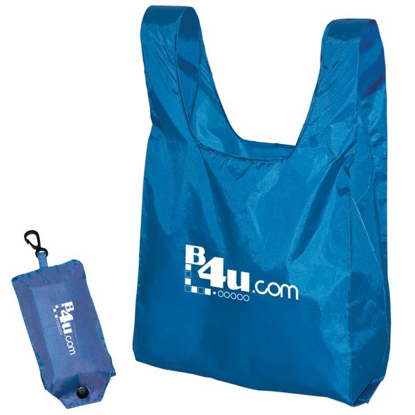 Promotional Custom Logo Folding Tote Bags In a Pouch