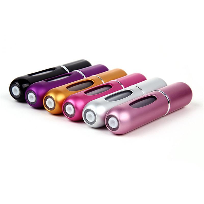 Bulk Portable Mini Refillable Perfume Bottle With Spray Scent Pump 5ml Cosmetic Containers Spray Atomizer Bottle For Travel