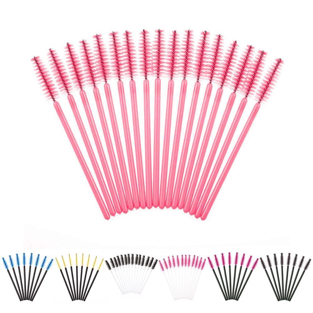 Bulk Disposable Eyelash Brush Mascara Wands Applicator Makeup Tools