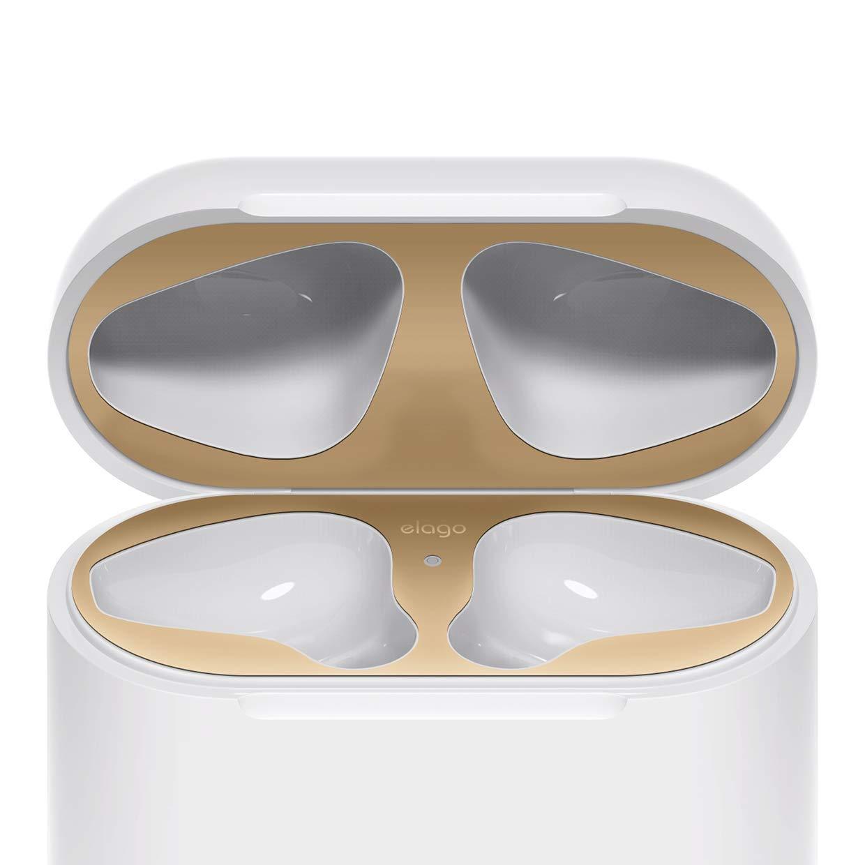 Bulk Metal Dust Guard Protective Case Shell Skin Dustproof Stickers For Apple Airpods