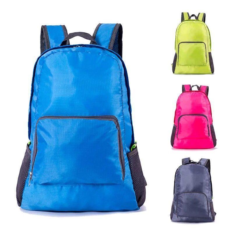 Promotional Custom Logo Folding Backpacks Custom Outdoor Backpacks
