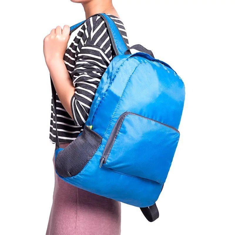 Promotional Custom Logo Folding Backpacks Custom Outdoor Backpacks