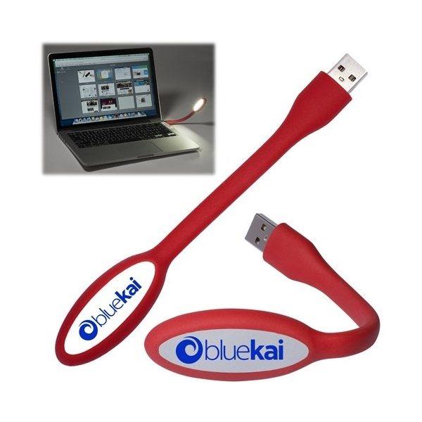 Custom Logo Promotional Flexi USB LED Lights