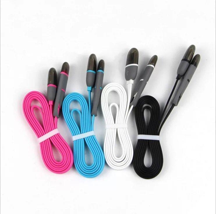 Custom Logo 2 In 1 Micro Usb Cable Android, Apple Mobile Phone Charger