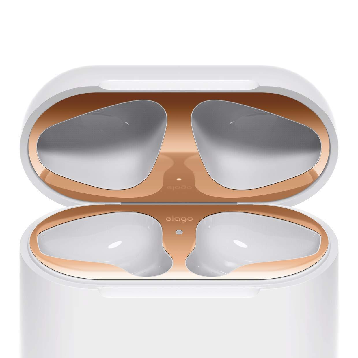 Bulk Metal Dust Guard Protective Case Shell Skin Dustproof Stickers For Apple Airpods