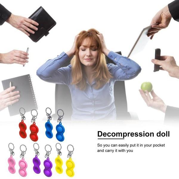 Bulk Simple Dimple Fidget Toy Set Stress Relief Toys Autism Anxiety Relief Stress Hand Toys