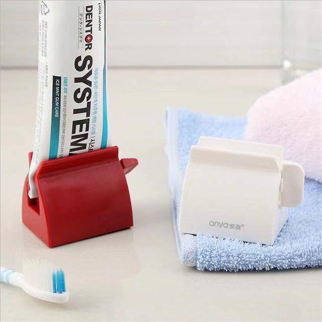 Custom Logo Promotional Rolling Toothpaste Tube Squeezer Easy Squeeze Dispenser Bathroom Accessory