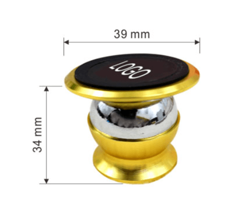 Promotional Custom Logo 360 Degree Rotation Magnetic Car Phone Holder