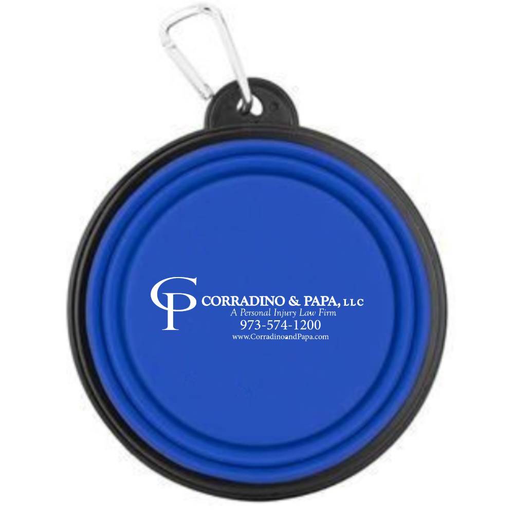 Promotional Custom Logo Collapsible Travel Dog Bowls Portable Food & Water Bowls