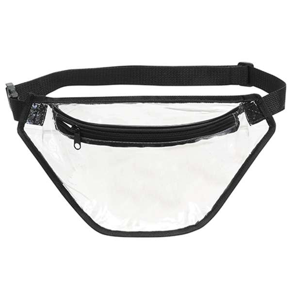 Custom Logo Clear Waist Bags, Promotional Clear Fanny Packs, Cheap Custom Fanny Packs