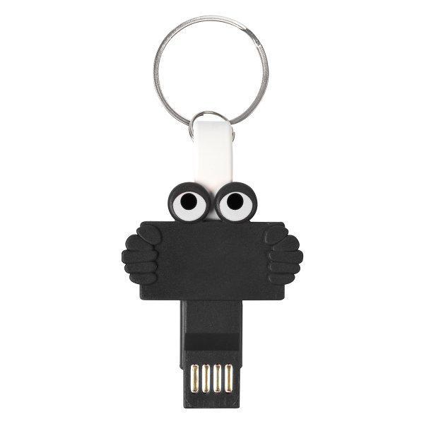 Bulk DIY Clipster Buddy 3-In-1 Charging Cable Key Ring - 100 Pack