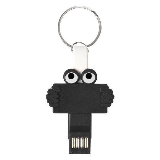 Bulk DIY Clipster Buddy 3-In-1 Charging Cable Key Ring - 100 Pack
