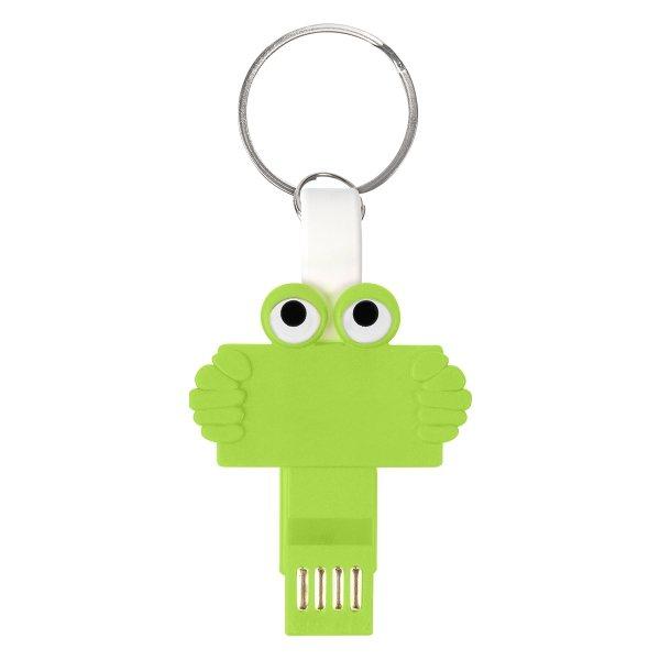 Bulk DIY Clipster Buddy 3-In-1 Charging Cable Key Ring - 100 Pack