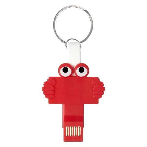 Bulk DIY Clipster Buddy 3-In-1 Charging Cable Key Ring - 100 Pack