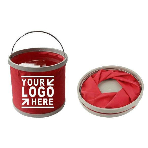 Custom Portable Buckets, Promotional Portable Bucket for Outdoors Picnics, Cleaning Everyday Use
