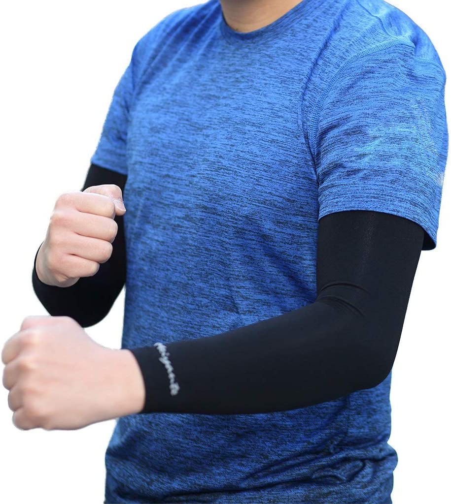 Custom Sun Sleeves Logo Printed Arm Guards Promotional Protective Arm Sleeves One Size Fits All