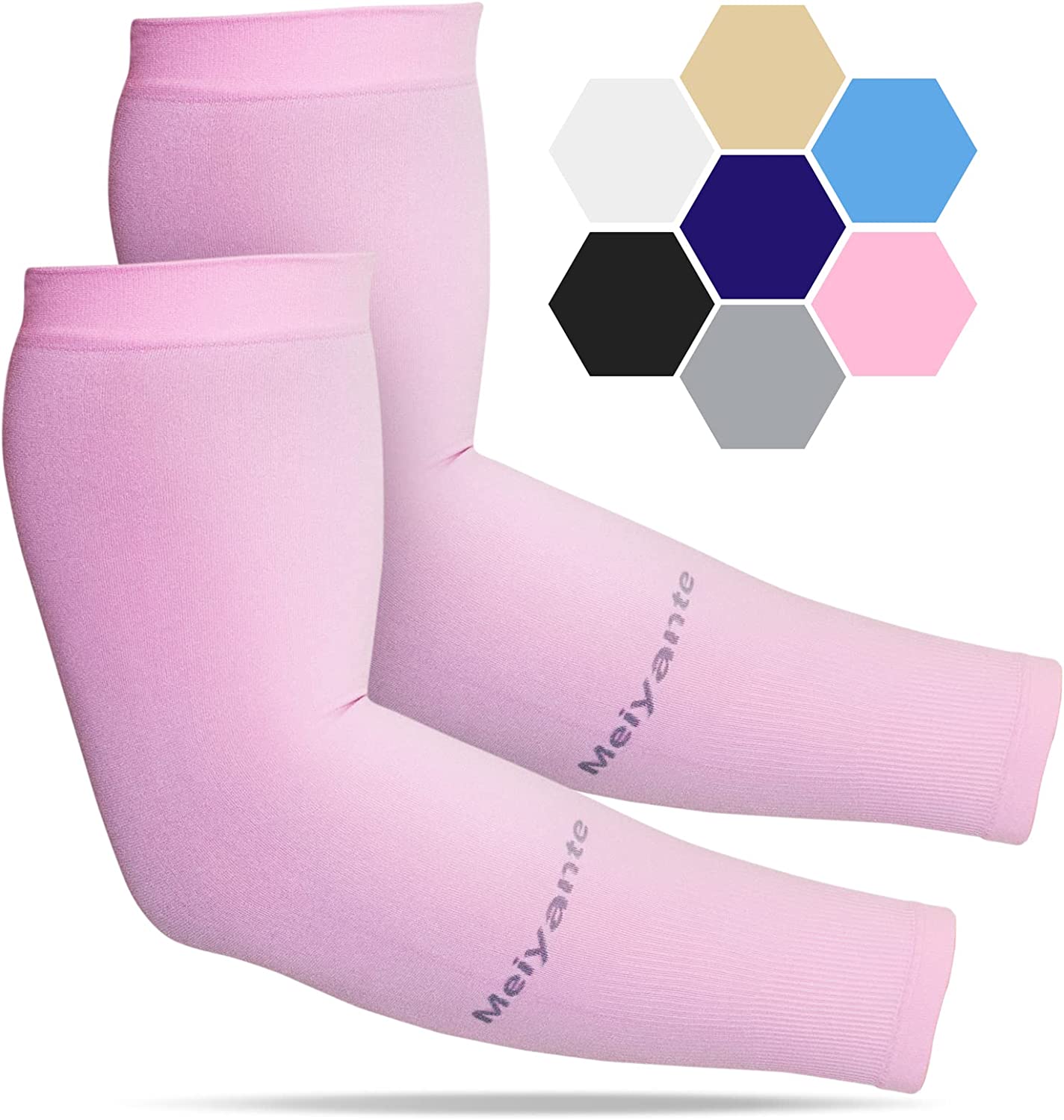 Custom Sun Sleeves Logo Printed Arm Guards Promotional Protective Arm Sleeves One Size Fits All
