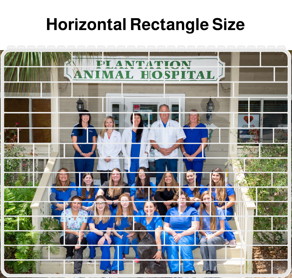 Custom Logo Building Bricks Promotional Business Logo or Photo Print on Building Bricks Puzzle