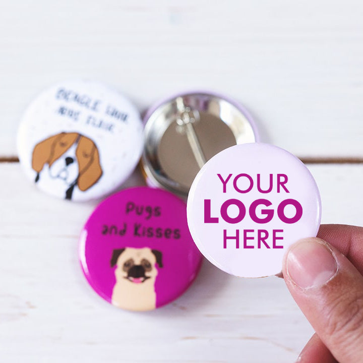 Custom Round Promotional Round Buttons For Promoting Your Business, Organization and Events