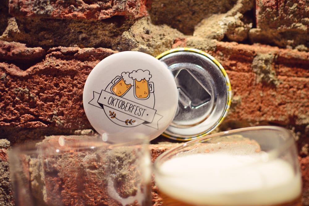Custom Round Bottle Opener Magnet Button For Promoting Your Business, Organization Or Events